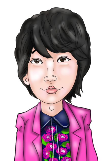 似顔絵 Mrs.GREENAPPLE 大森 - ibisPaint