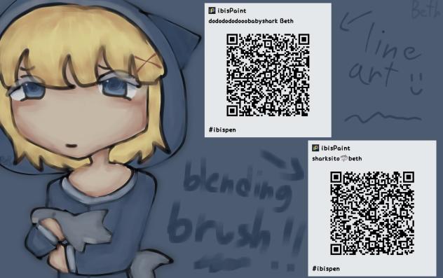 Shark girl brush pack!! 𐙚 ‧₊˚ ⋅🦈