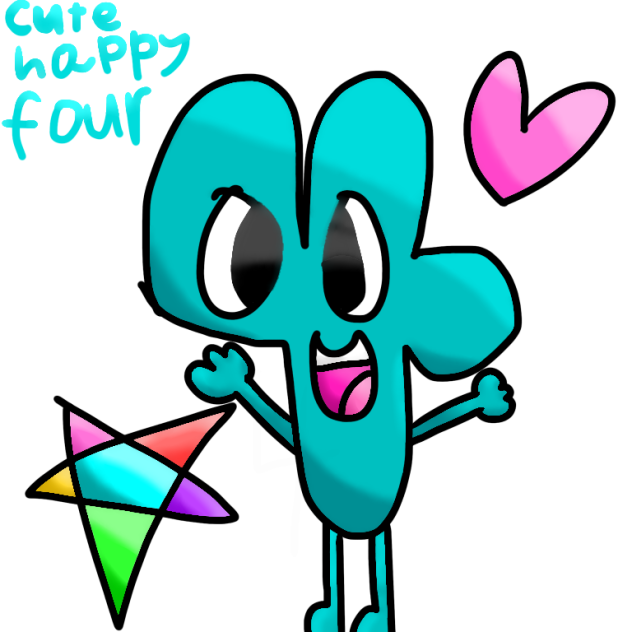 cute happy four
