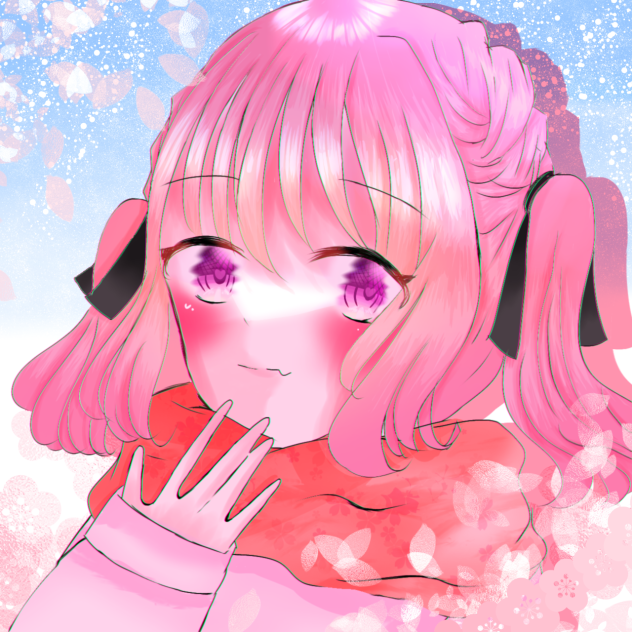 雪はやみ、花は舞う。