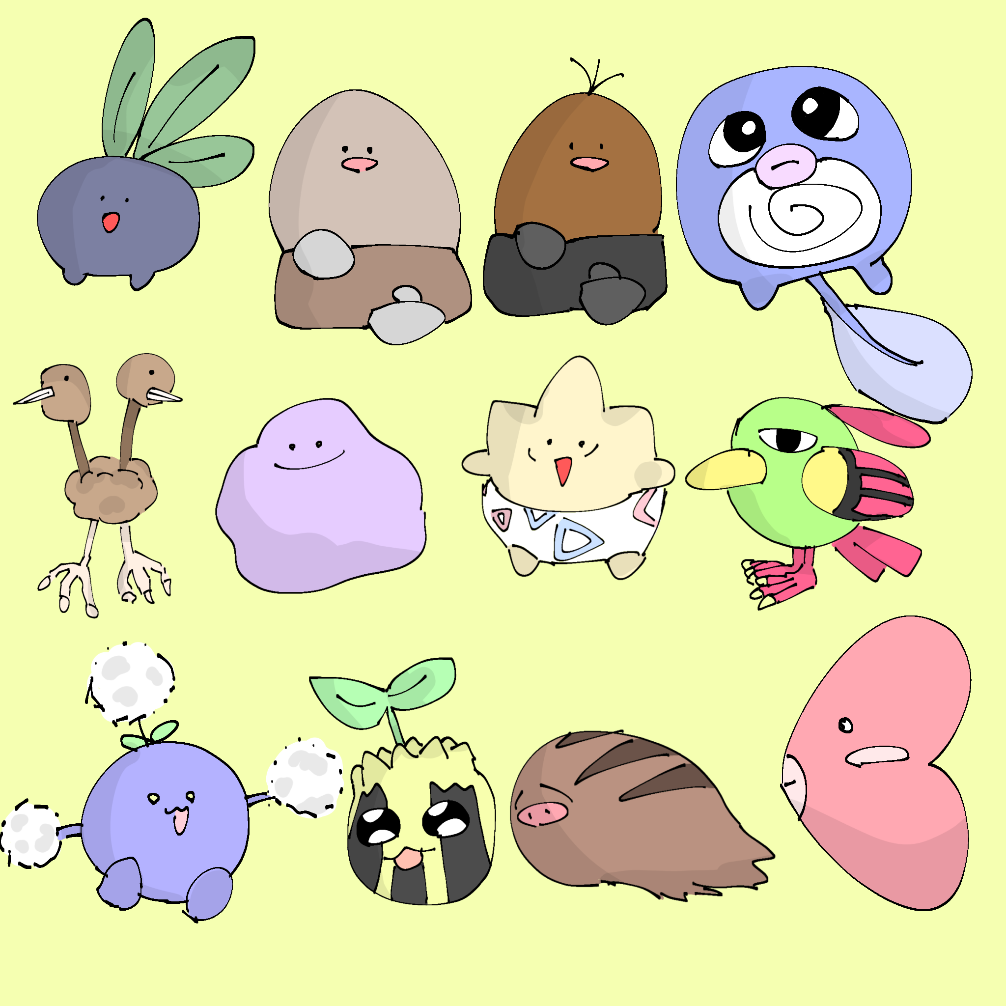 私の好きなポケモンどすえ - ibisPaint
