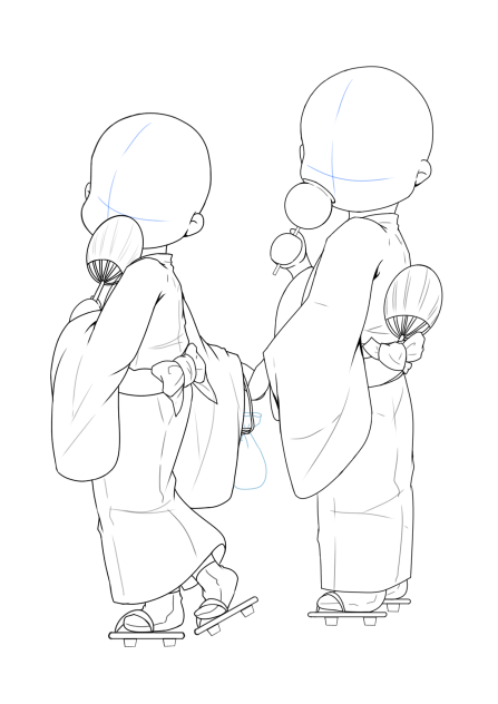 ミニキャラトレス―夏祭り―