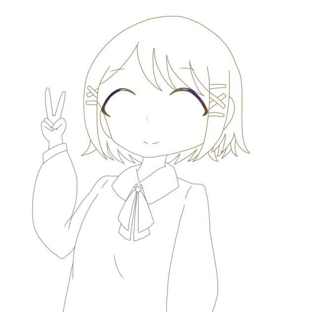 線画ー！