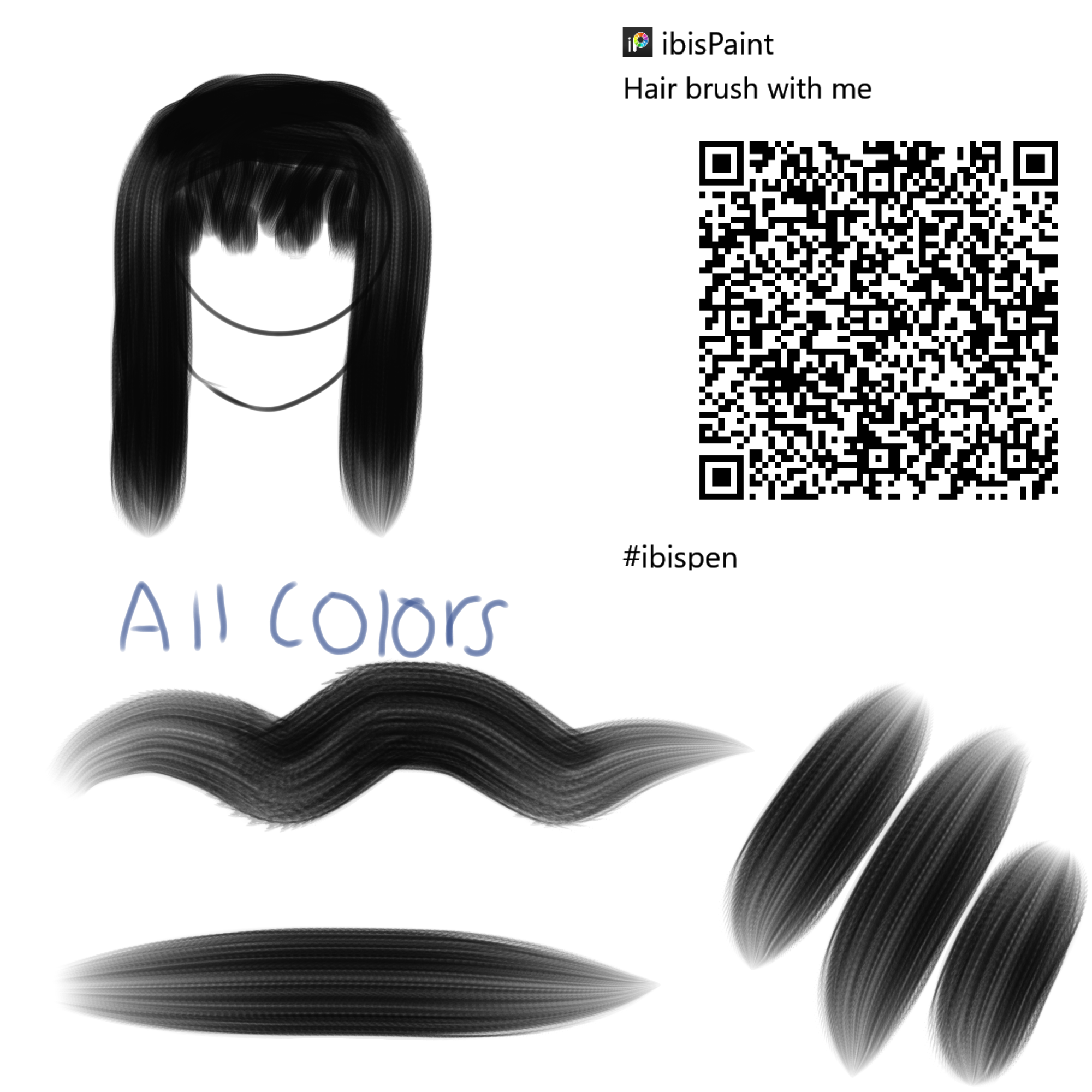 Hair brush - ibisPaint