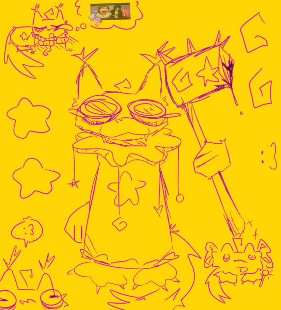 Silly persona doodles (^_-)☆