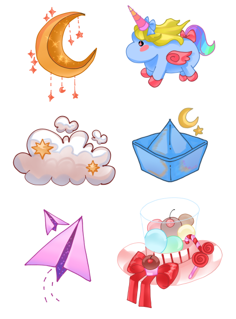 Dream cute sticker