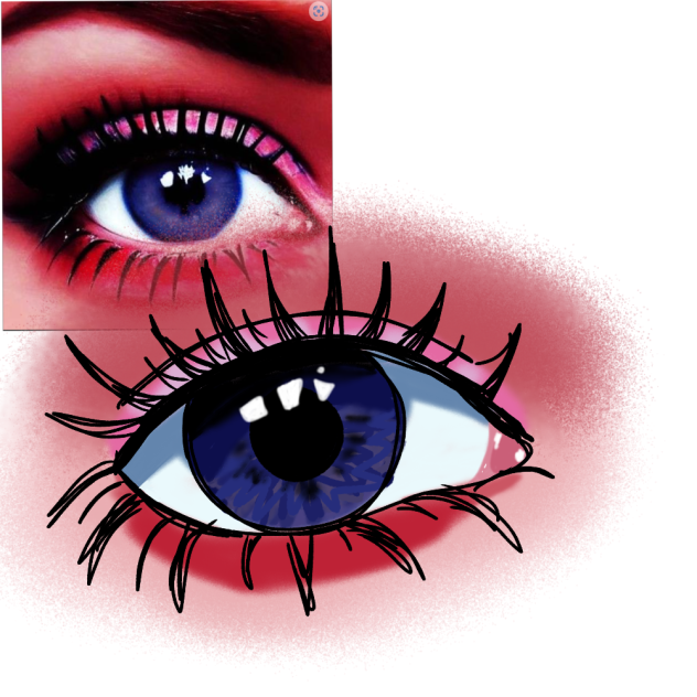 tried a realistic eye