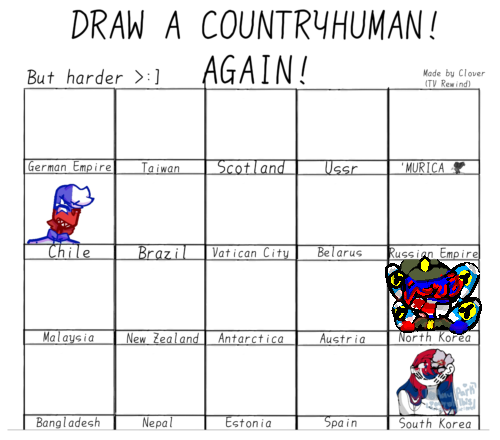 Draw A Countryhuman Again Collab