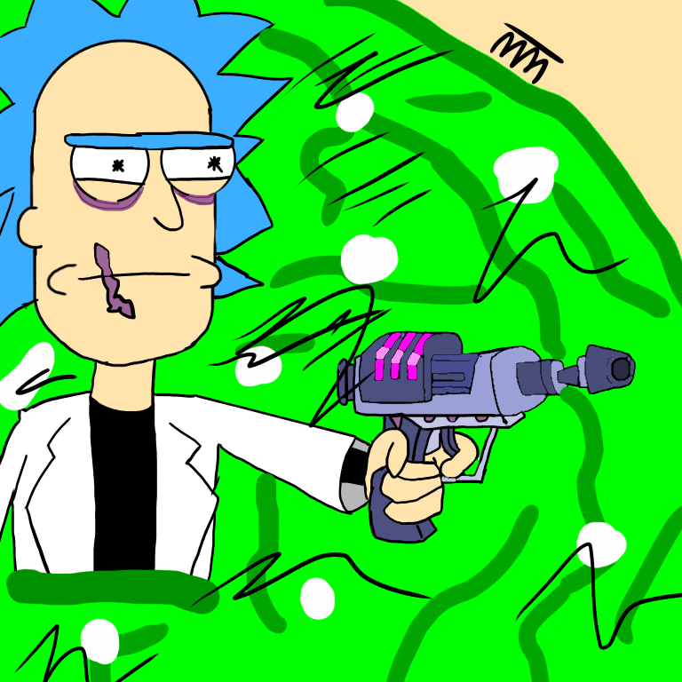 Evil Rick - ibisPaint