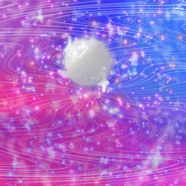 Weird fantasy background