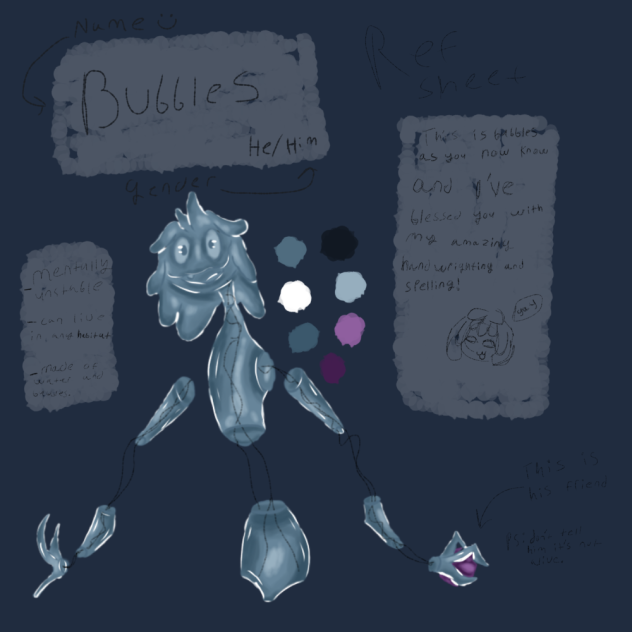 Bubbles ref sheet