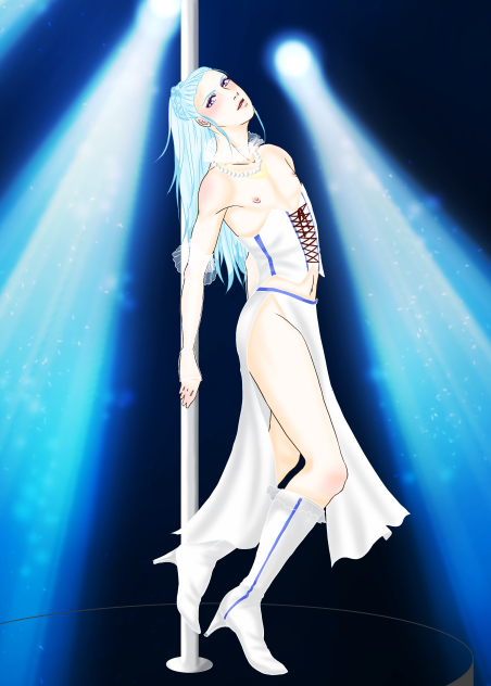 スレイさんの為に人間界で踊りを覚えました