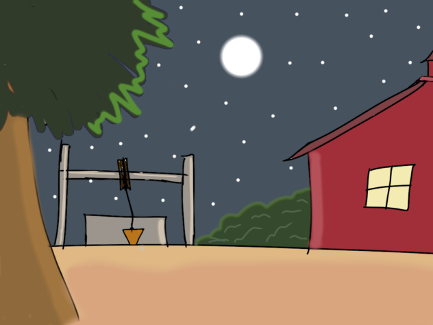 full moon day - ibisPaint