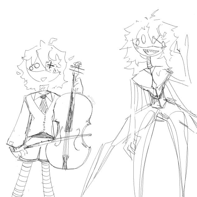 my murder drones oc!! Wip