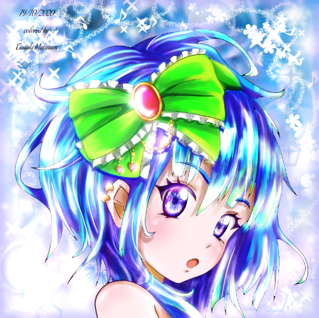 Beautiful blue - ibisPaint