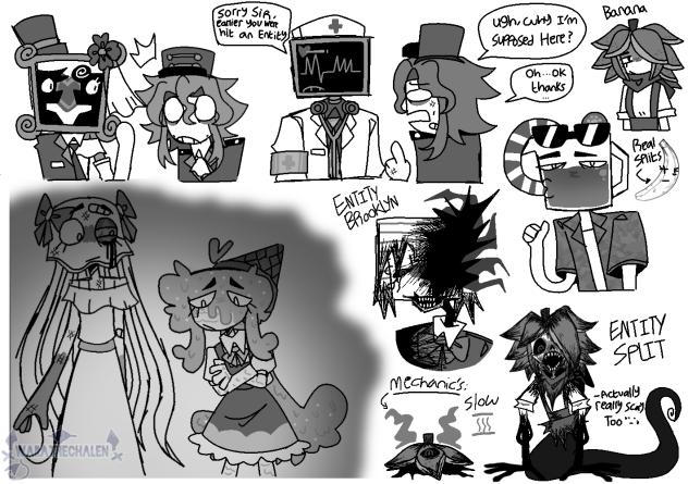 doodle art + concepts of some entity