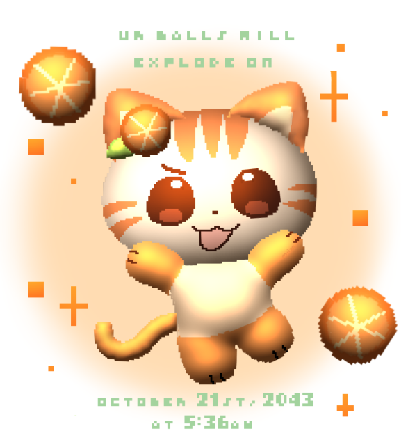 cat tells u when ur balls will explode