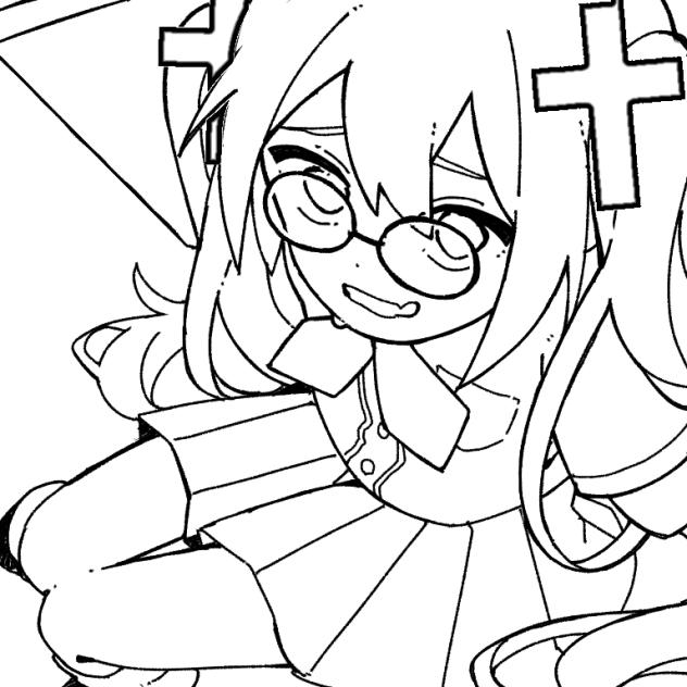 Rotten Girl 線画