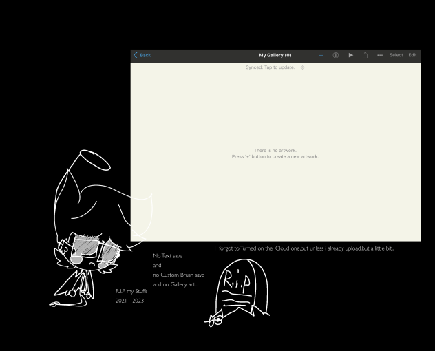 R.I.P My art with finish and unfinish