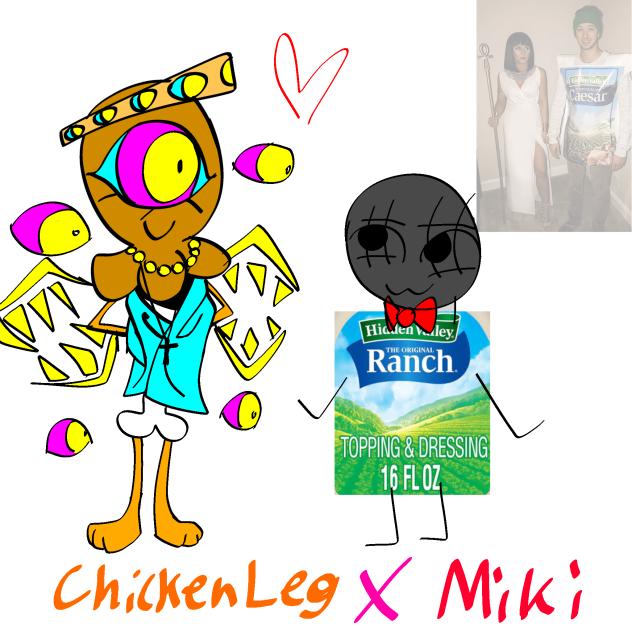 Miki x Chicken Leg Yuri canon