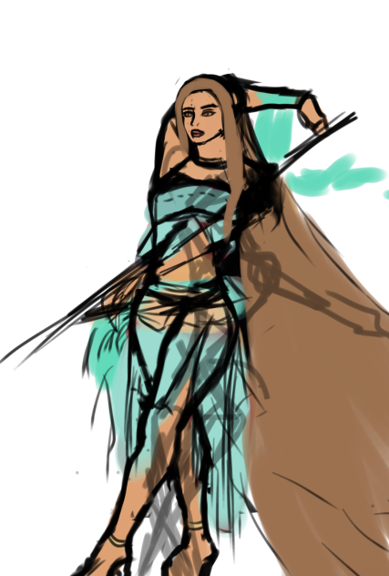 Character colored