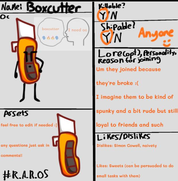 Boxcutter 🗣️🔥🔥🗣️