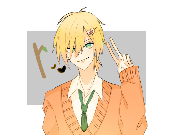 学生服のマルコス君 Ibispaint