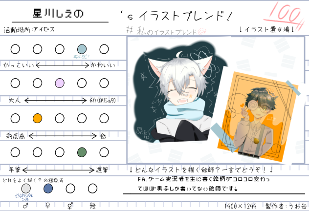 イラストブレンド