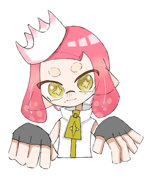ネッ友の線画塗ってみた！