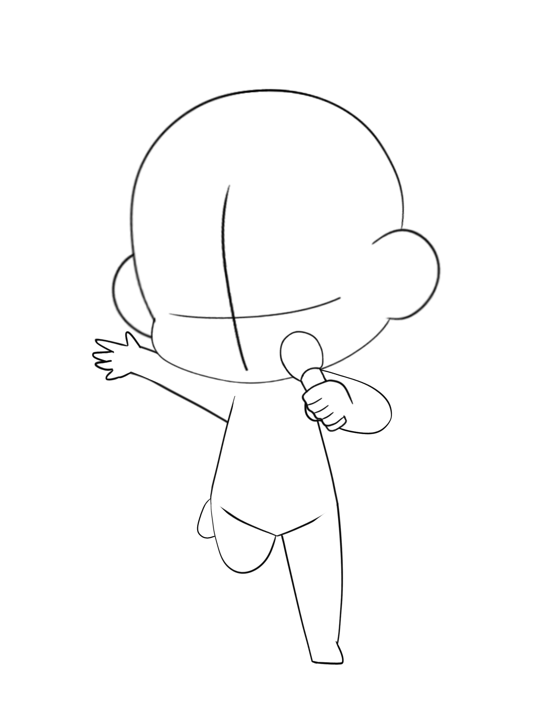 アイドルホース アイドルポーズ - ibisPaint