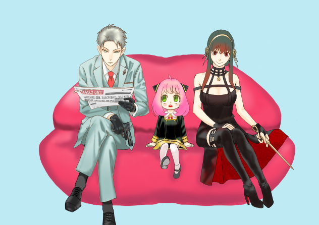 SPY×FAMILY 表紙3人集合