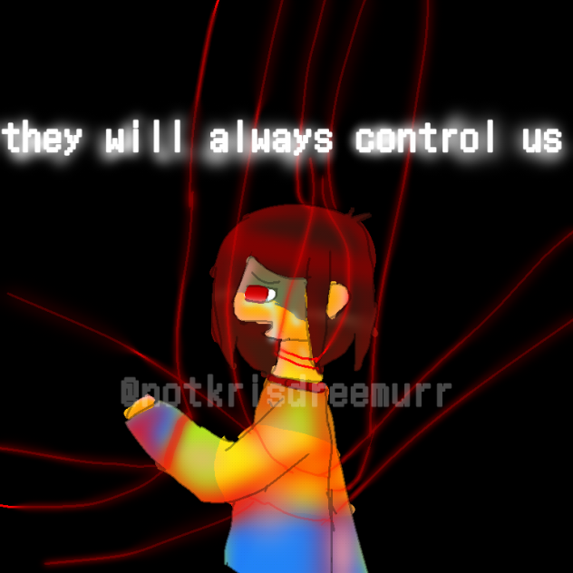Edgy art about Kris_Frisk