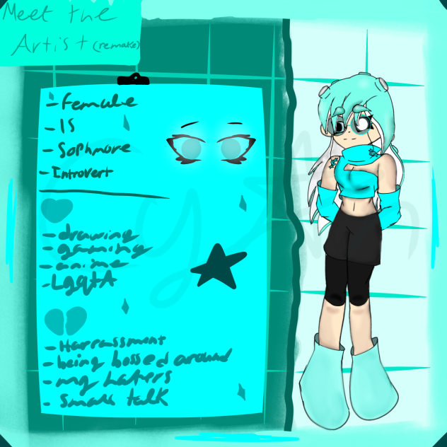 Meet the artist ⚠️REMAKE⚠️