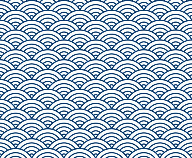 Seigaiha pattern2
