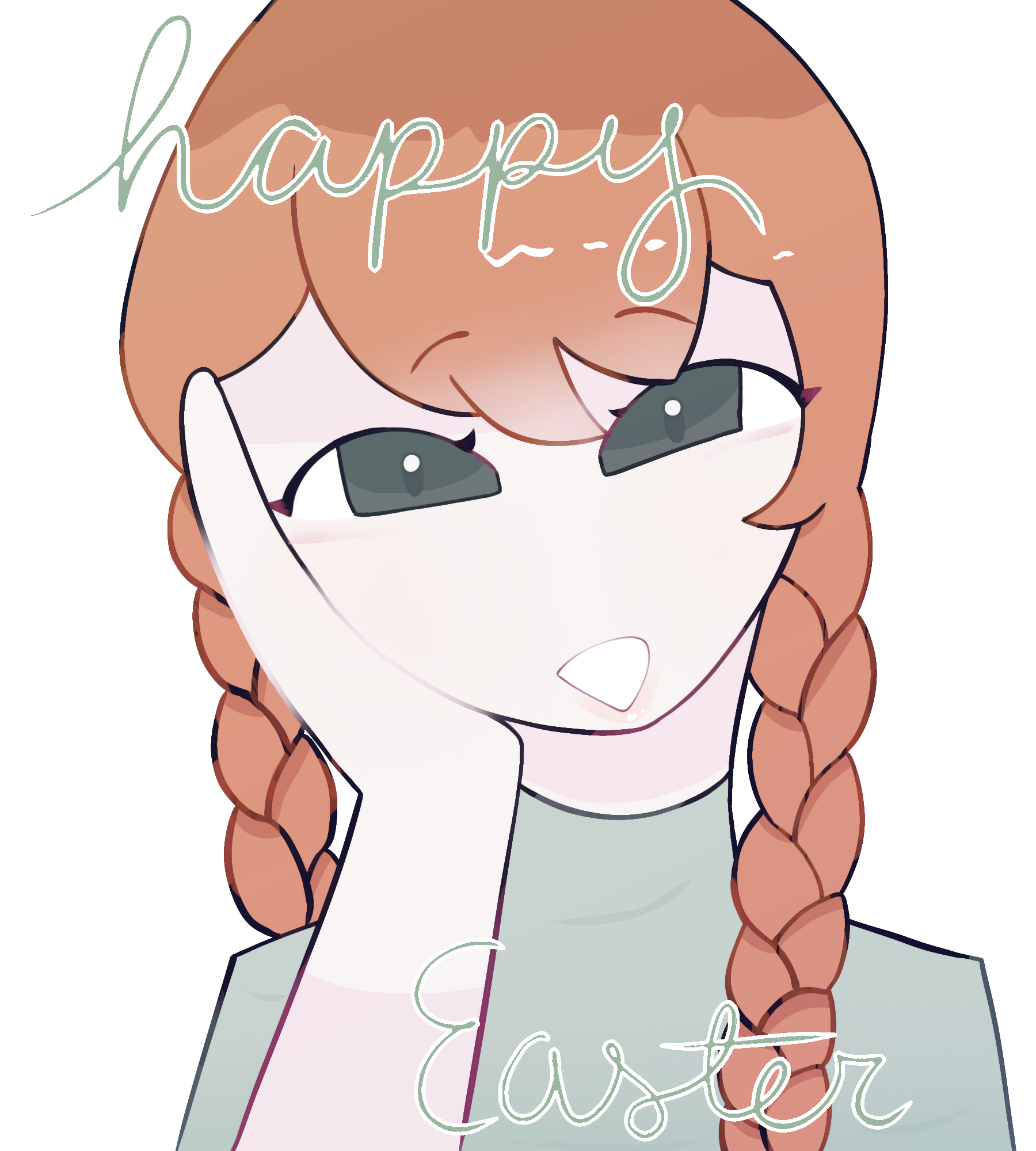 Delayed Easter art - ibisPaint