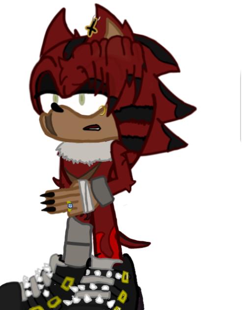 Maverick the hedgehog (A new oc oMg lol)