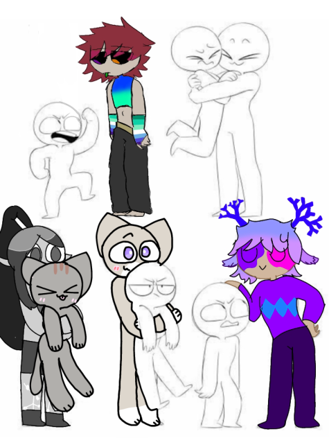 short and tall Colab