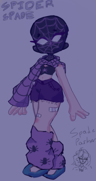 Spider spade
