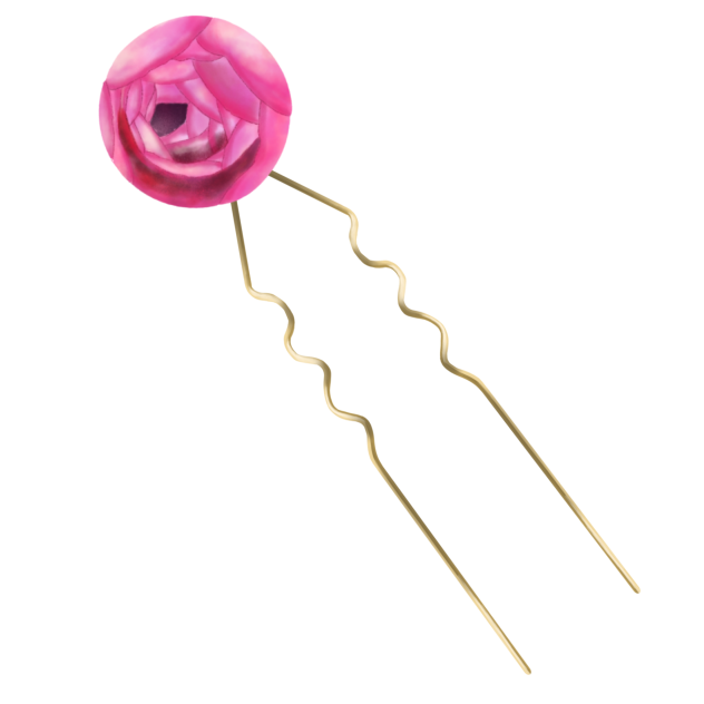 薔薇のUピン