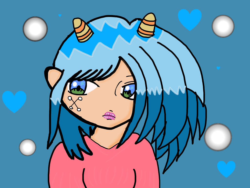 ウルトラq全記録 悪魔ッ子 悪魔っ子 - ibisPaint 悪魔ッ子 リリー