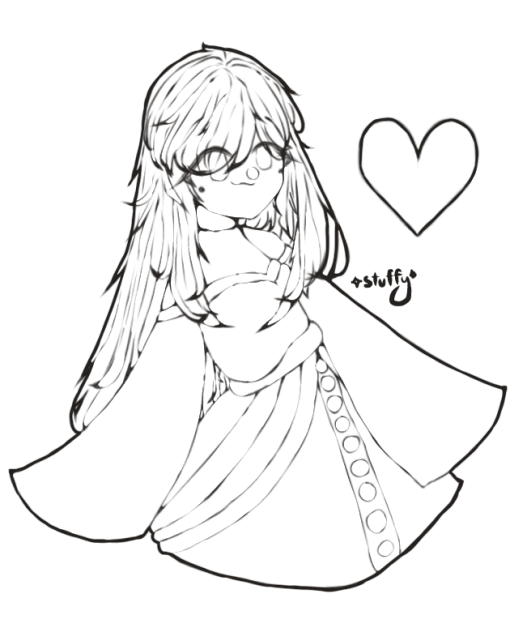 ⚡Princess⚡Lineart