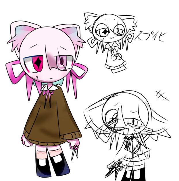 オリキャラの落書き