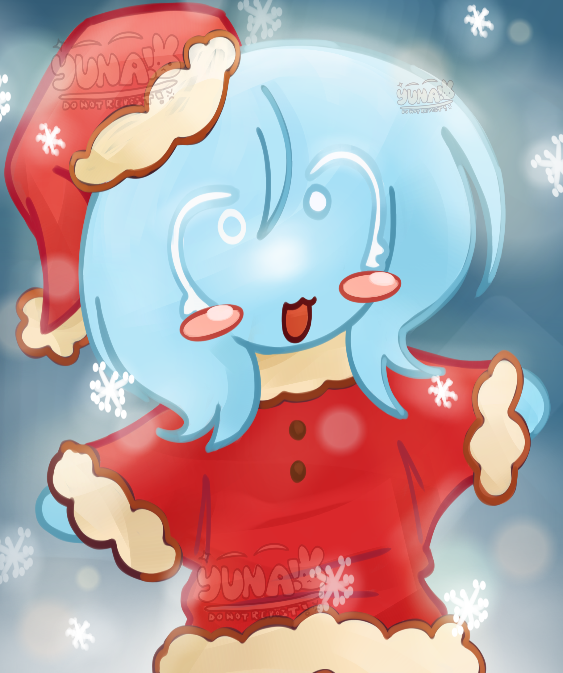 MERRY CHRISTMAS!! ⛄🎄🩵 - ibisPaint