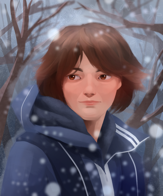 Wintery hello ❄️👋