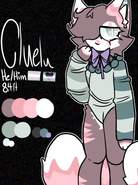 Cluelu's Ref Sheet - ibisPaint