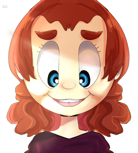 scary smile