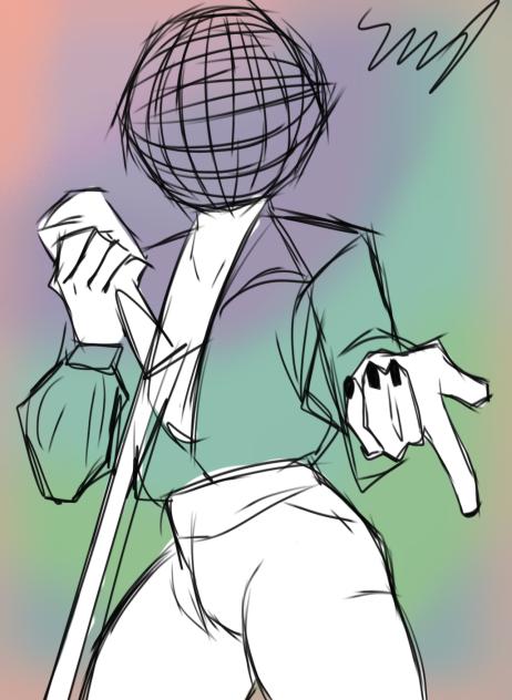 quick discoholic sketch