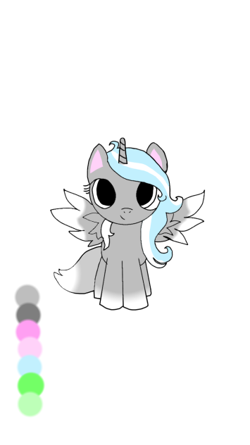 Wolf tail as a filly