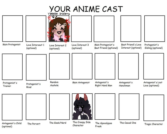 ANIME CAST COLLAB✨