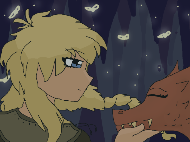 Adventurer in the caves
